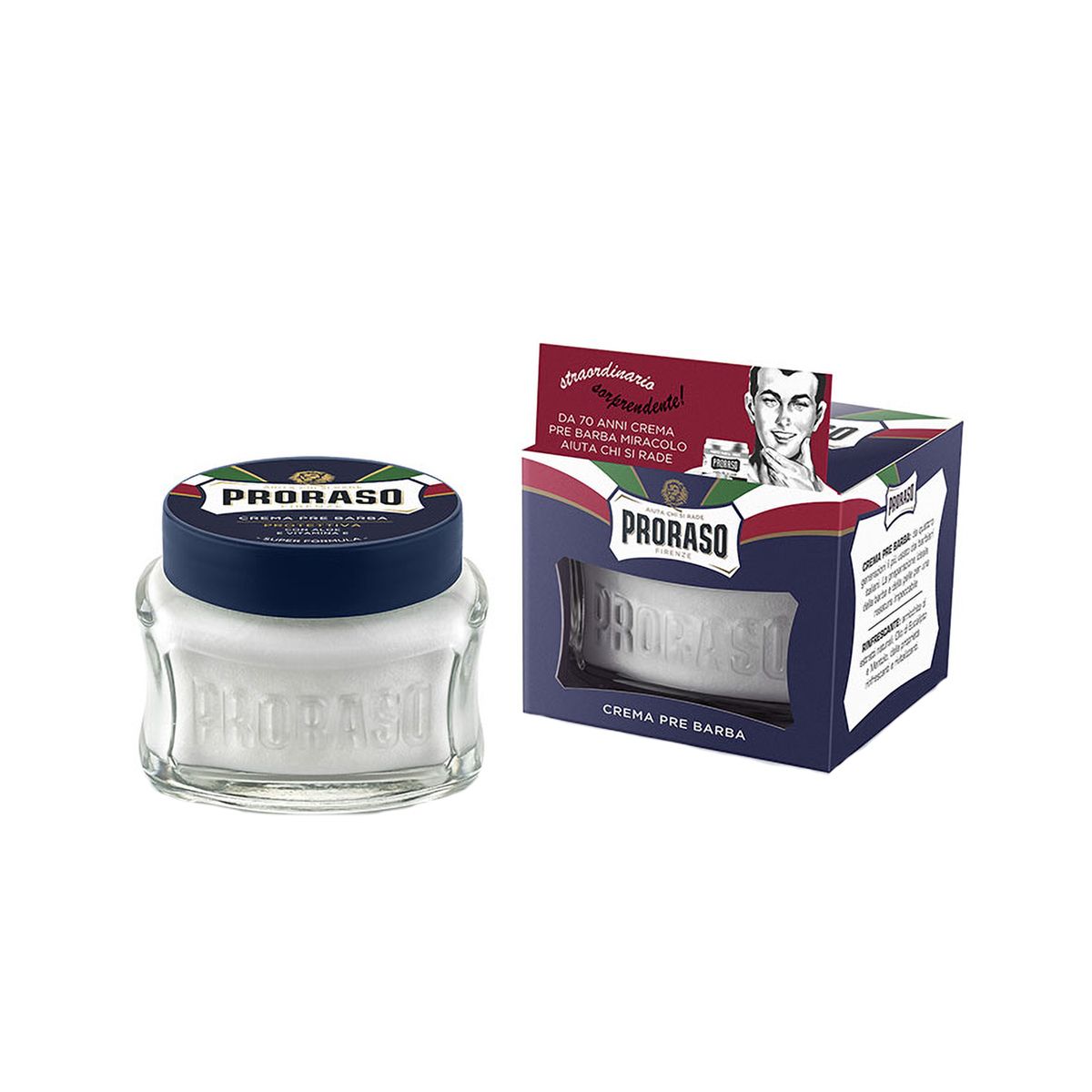 PRORASO PRORASO PRE-THAVE CREME AZUR LIME 100ML