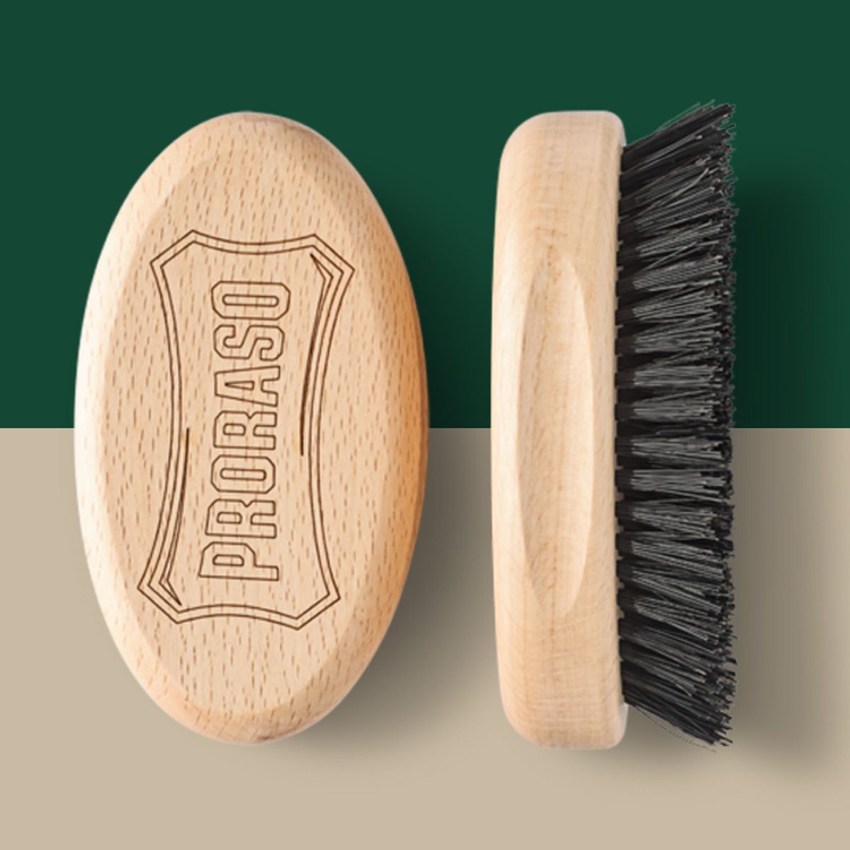 Proraso military beard brush