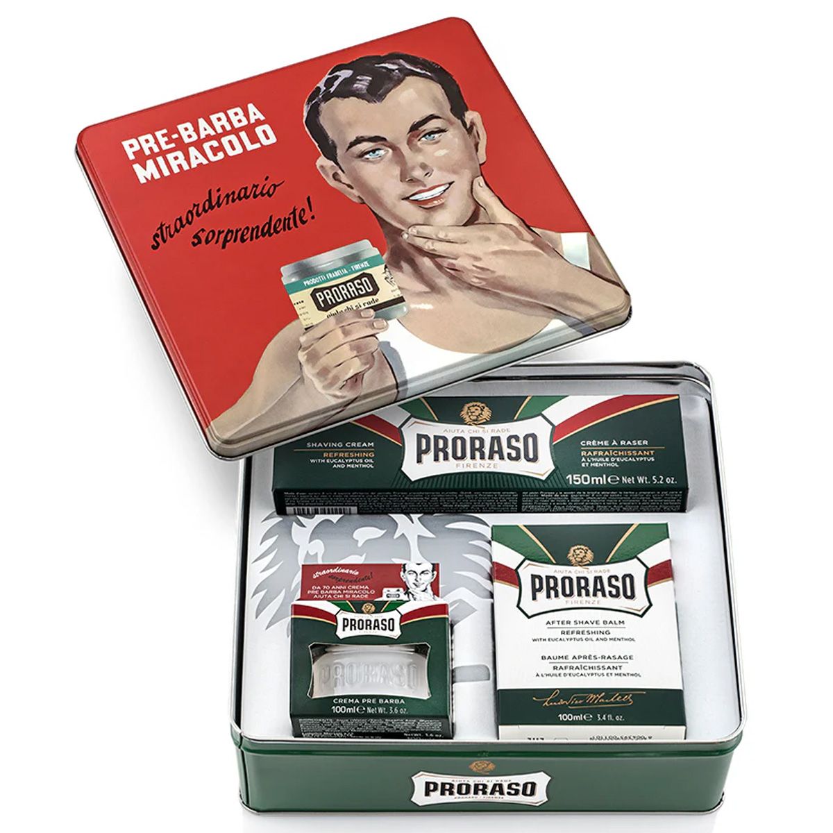 Proraso shaving gift box eucalyptus