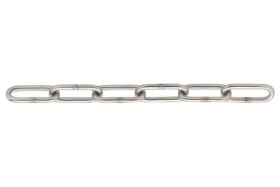 Chain 3mm long link stainless steel 316