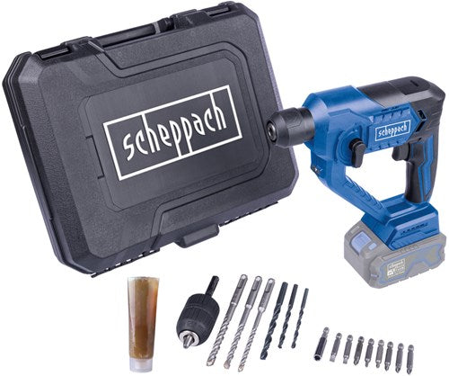 Scheppach accu boorhamer 20v c-rhd130-x | zonder accu's en lader - 5909249900