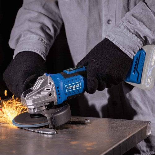 Amoladora angular a batería Scheppach 20v bc-ag125-x - 5909235900