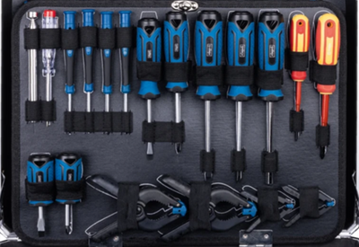 Scheppach tool case filled TB200 141-piece - 5909330900