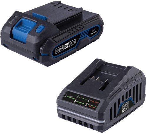 Set di avvio Scheppach batteria 20v + caricabatteria sbsk2.0 - 7909201720