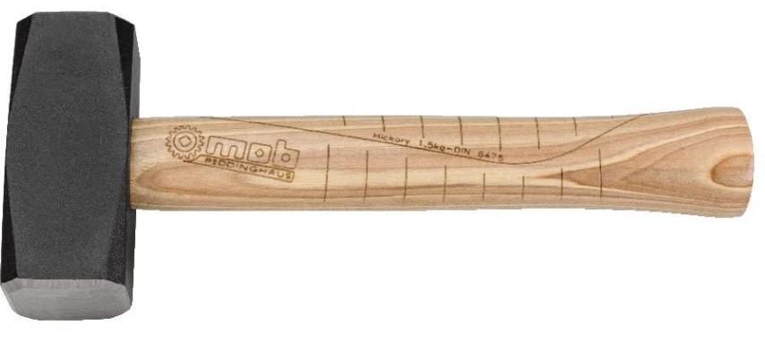 Martillo de puño Peddinghaus 3000gr. mango de nogal, 600 mm de largo - 5293033000 - 5293033000