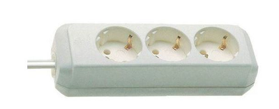 Brennenstuhl Eco-Line Socket 3x