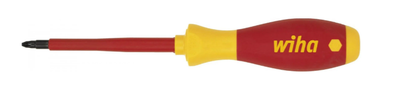 Cacciavite Wiha | misura pzd 2 | lunghezza lama 100 mm isolata vde | 1 pezzo - 00879 - 00879