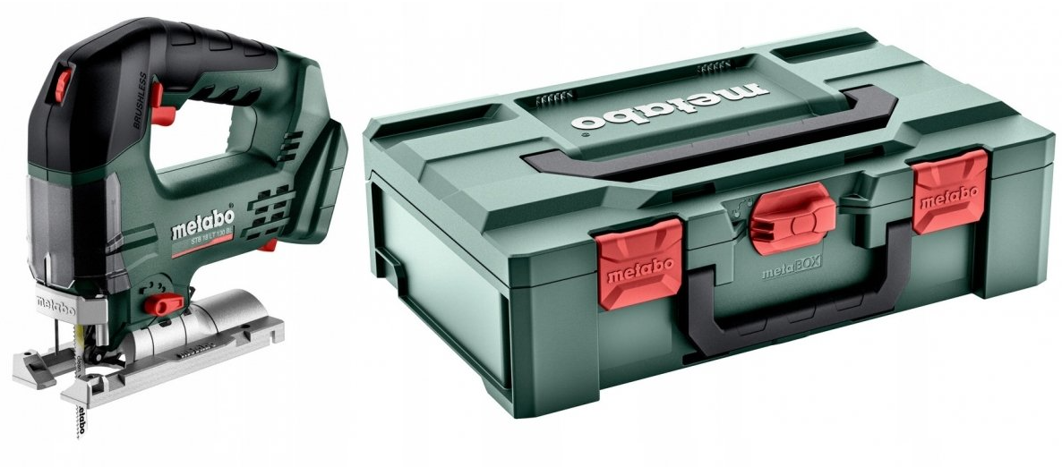 Sierra de calar inalámbrica metabo stb 18 lt 130 bl | sin baterías ni cargador en metabox 145 l - 601055840