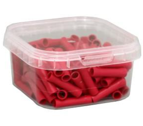 Enzo capocorda piatto maschio rosso 6,3x0,8mm - 4433010