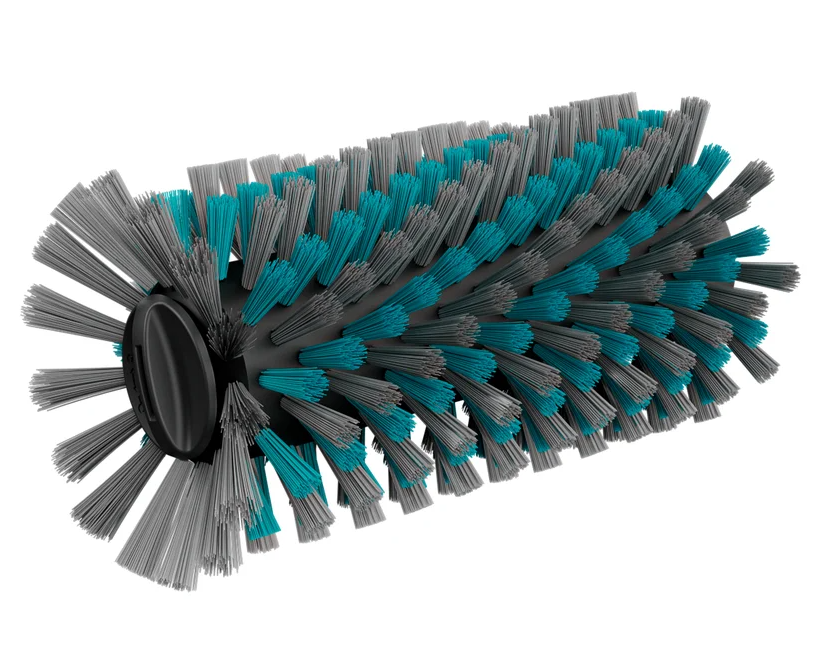 Gardena aquabrush universal rolborstel, voor de accu-multireiniger wasborstel (grijs turquoise, 14848-20)