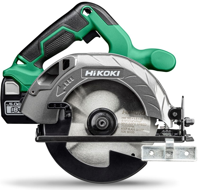 Sega circolare a batteria Hikoki ø165mm 57mm 18v 5.0ah