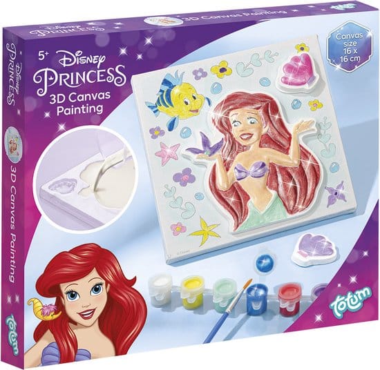 Totum Princesas Disney - Cuadro Lienzo 3D