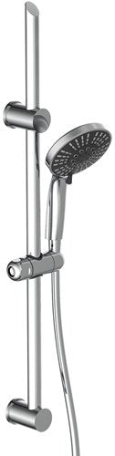 Set doccia Schütte Adria con doccetta - ø 12,5 cm - 5 posizioni - asta doccia 70 cm - flessibile 150 cm - cromo