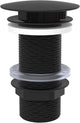 Schütte schutte smaltimento rifiuti | nero opaco | 1 1 4 x 100 mm | senza troppopieno – 98806840