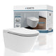 Schütte schutte cesari premium douche-wc, randloos, met slim wc bril - 93100
