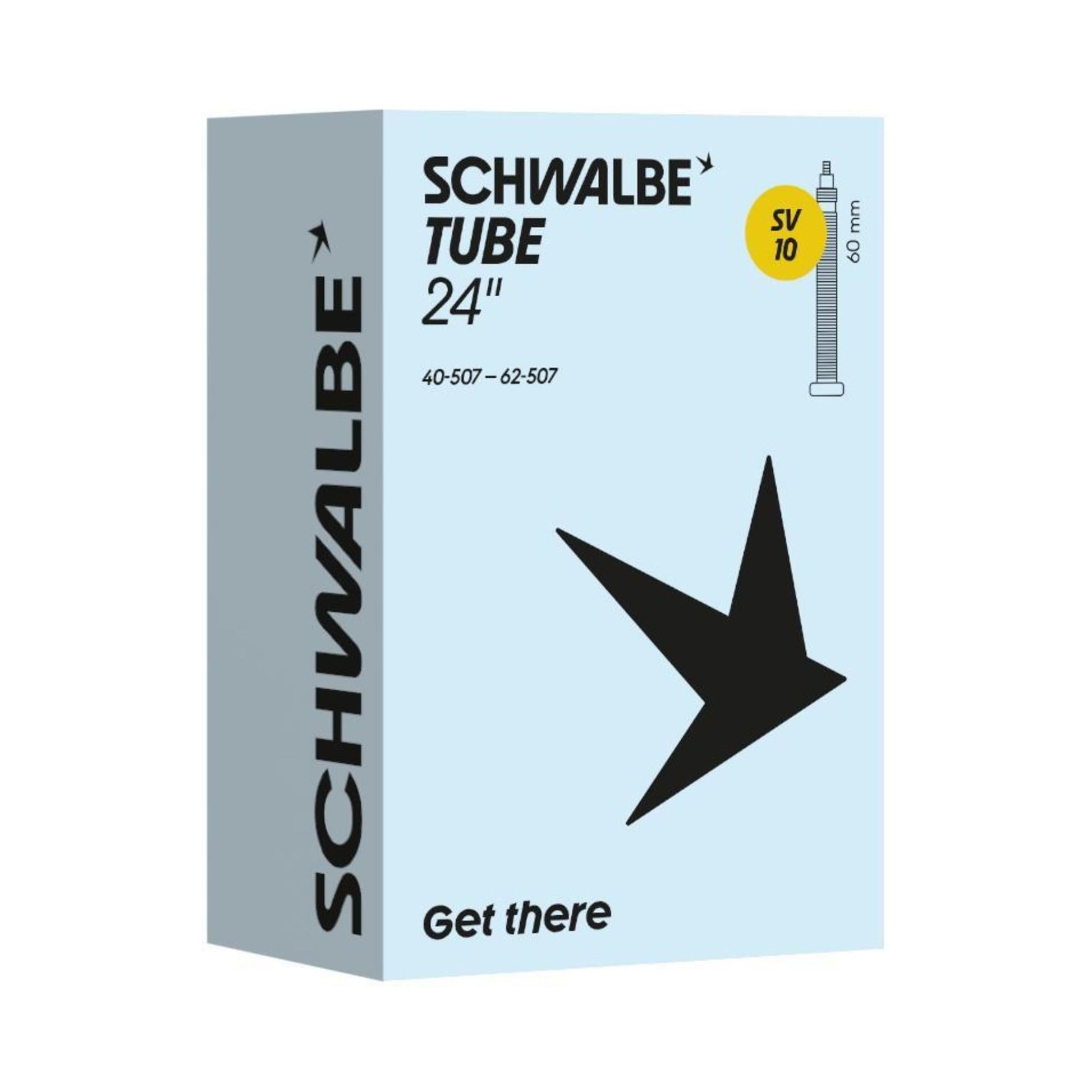 Schwalbe inner tube sv10 24 40 62-507 fv 60mm