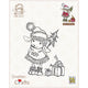 Nellie's choice • little lammy clear stamps happy with presents