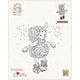 Nellie's choice • little lammy clear stamp it's snowing