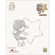 Nellie's choice • little lammy clear stamp lammy with star