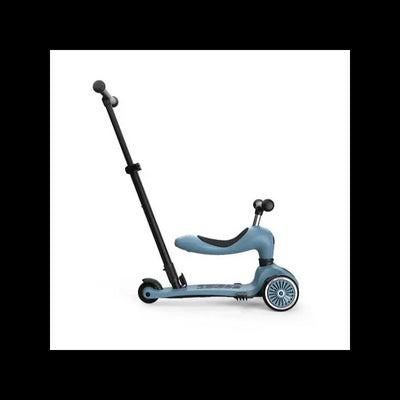 Scoot Ride Scoot and Ride HighwayKick 1Push Go Steel