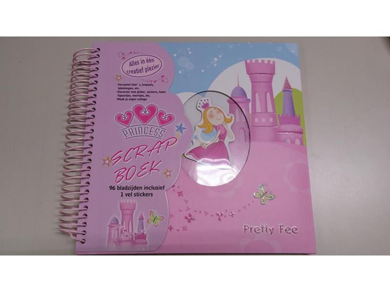 Foto álbum de recortes princesa