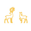 Nellie's choice • shape dies reindeer 2pcs.