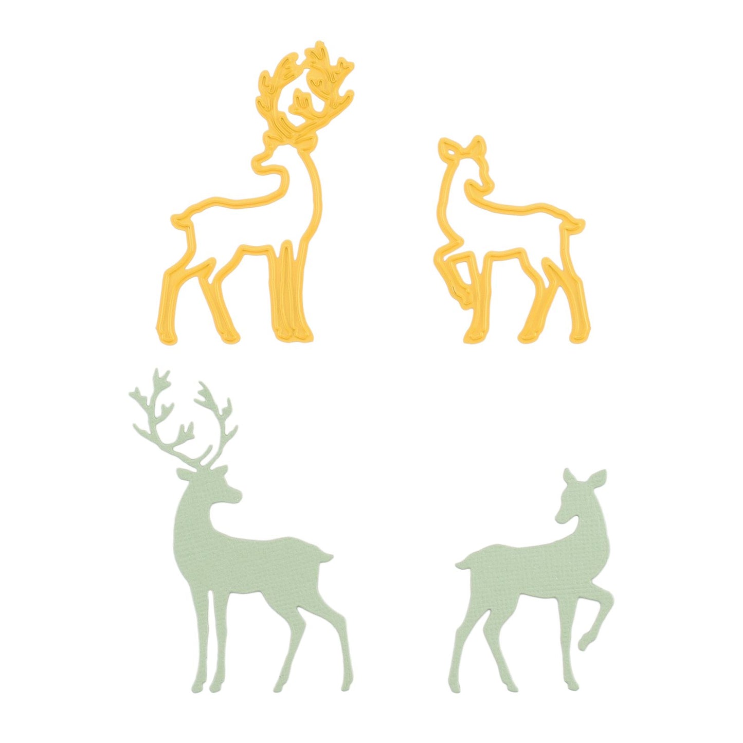 Nellie's choice • shape dies reindeer 2pcs.