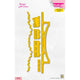 Nellie's choice • shape dies brug met trein 6st.