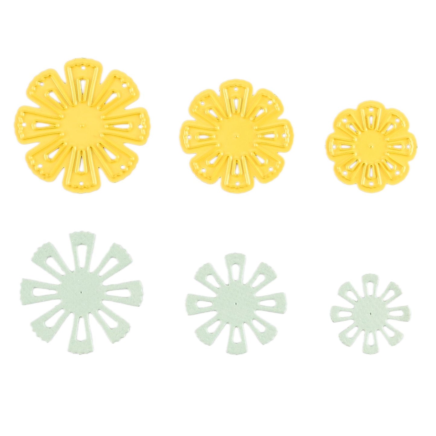 La elección de Nellie • troqueles con forma de flores 3 piezas.
