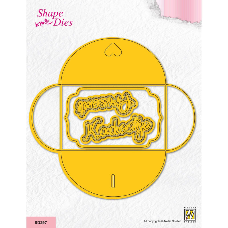 Nellie's choice • cutting dies cadeaukaart envelop 4st.