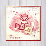 Nellie's choice • shape die origami vos - afbeelding 2