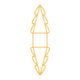 Nellie's choice • shape die kerstboom doosje 5,5x8x4cm