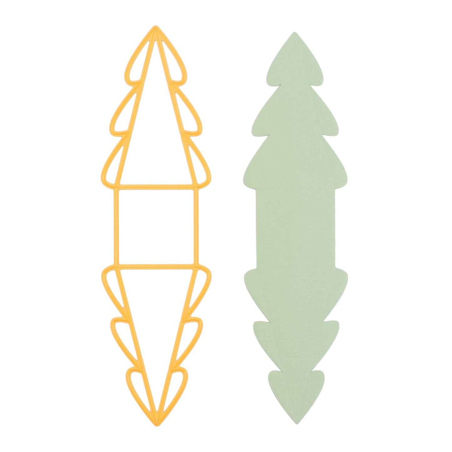Nellie's choice • shape die kerstboom doosje 5,5x8x4cm