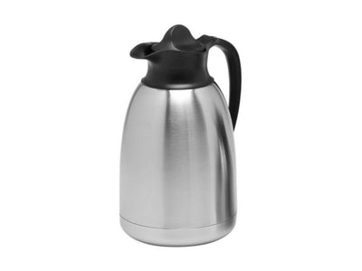 Jarra isotérmica Cater-pro acero inoxidable tapa de rosca negra 1,5l