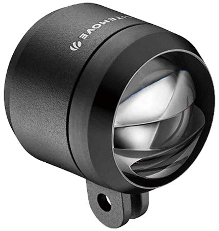 Luz delantera para bicicleta eléctrica Litemove sec-110 incl. soporte de horquilla