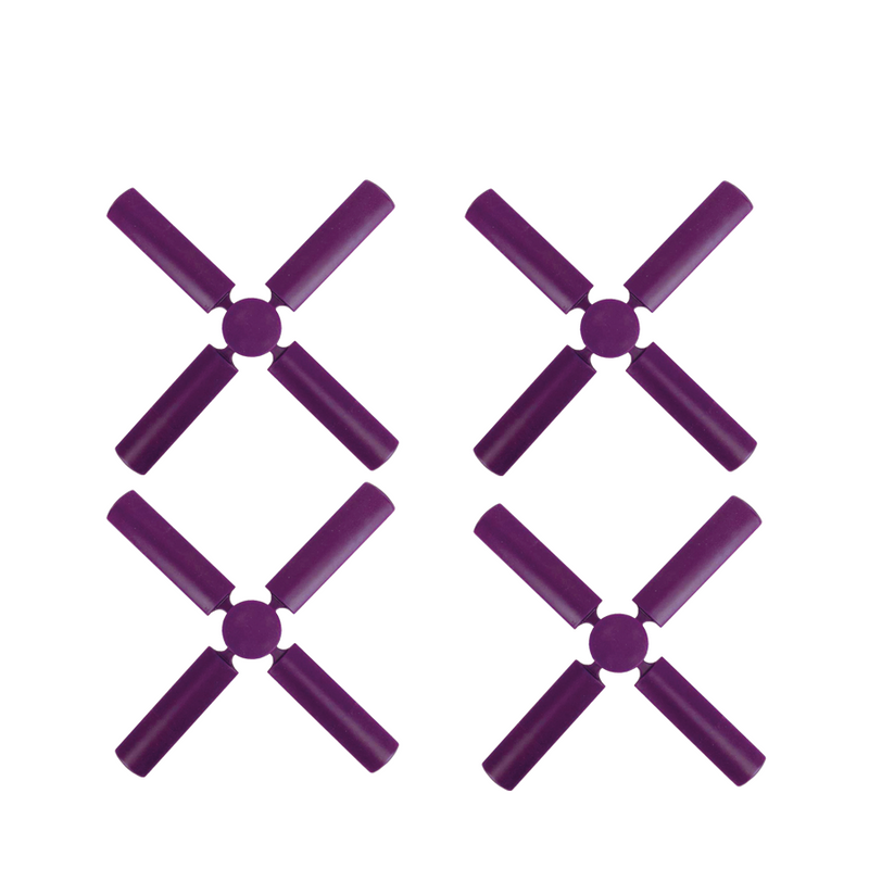 Secreto el posavasos gourmet morado