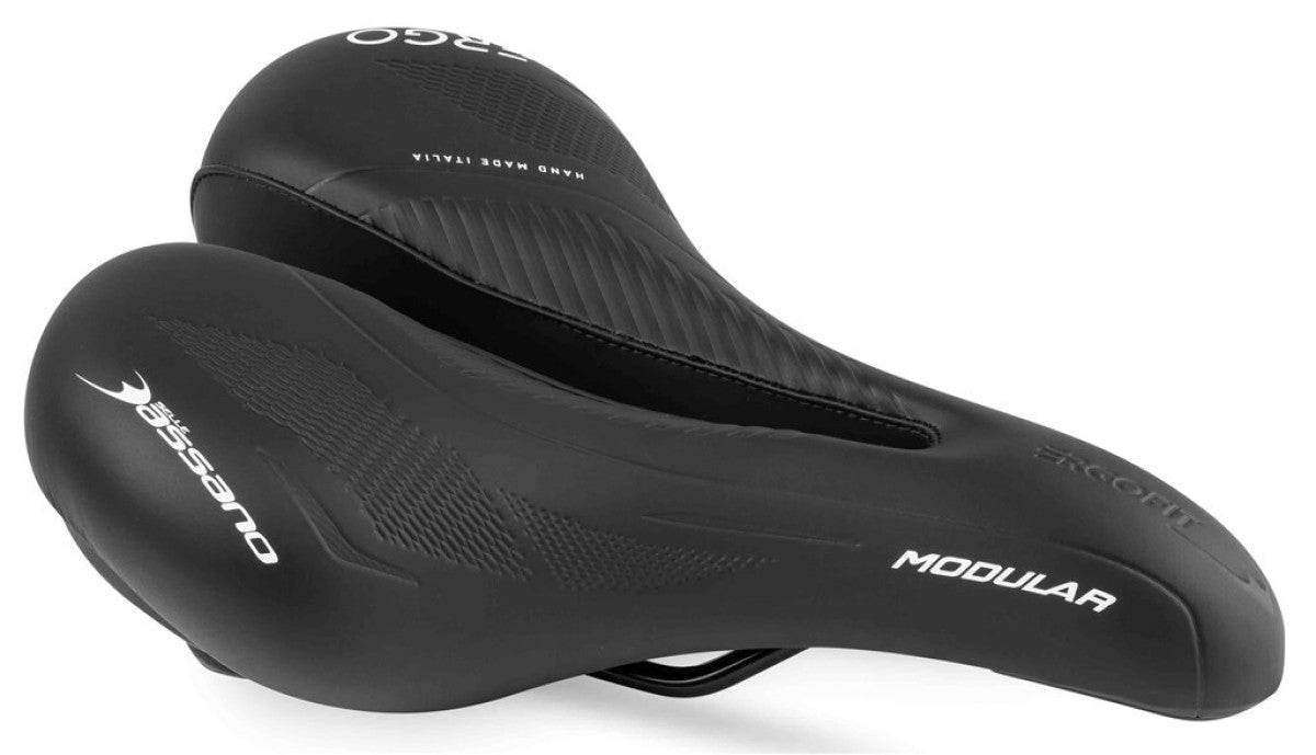 Zadel Selle Bassano Modular Ergo E-City Zwart