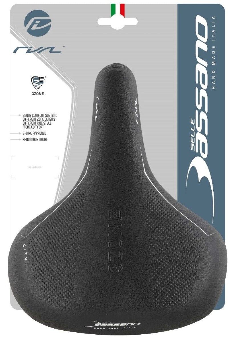 Saddle SB Vlare Rivale 3zone City Black