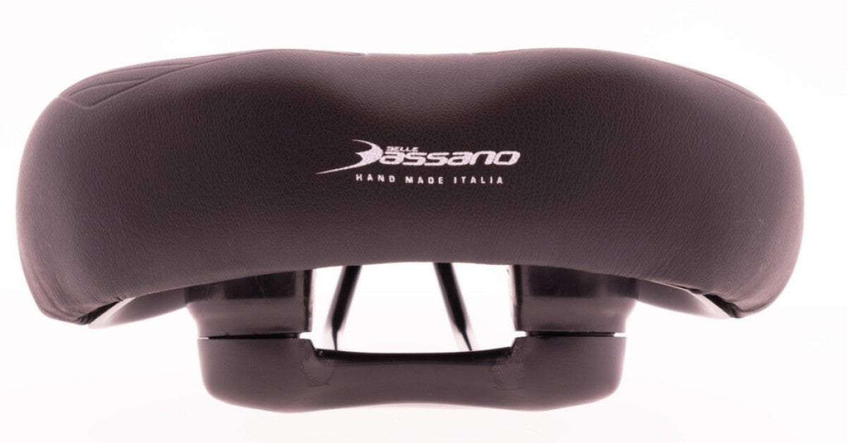 Selle Bassano Sella Selle Bassano Volare Suprema XXL nera con elastomero