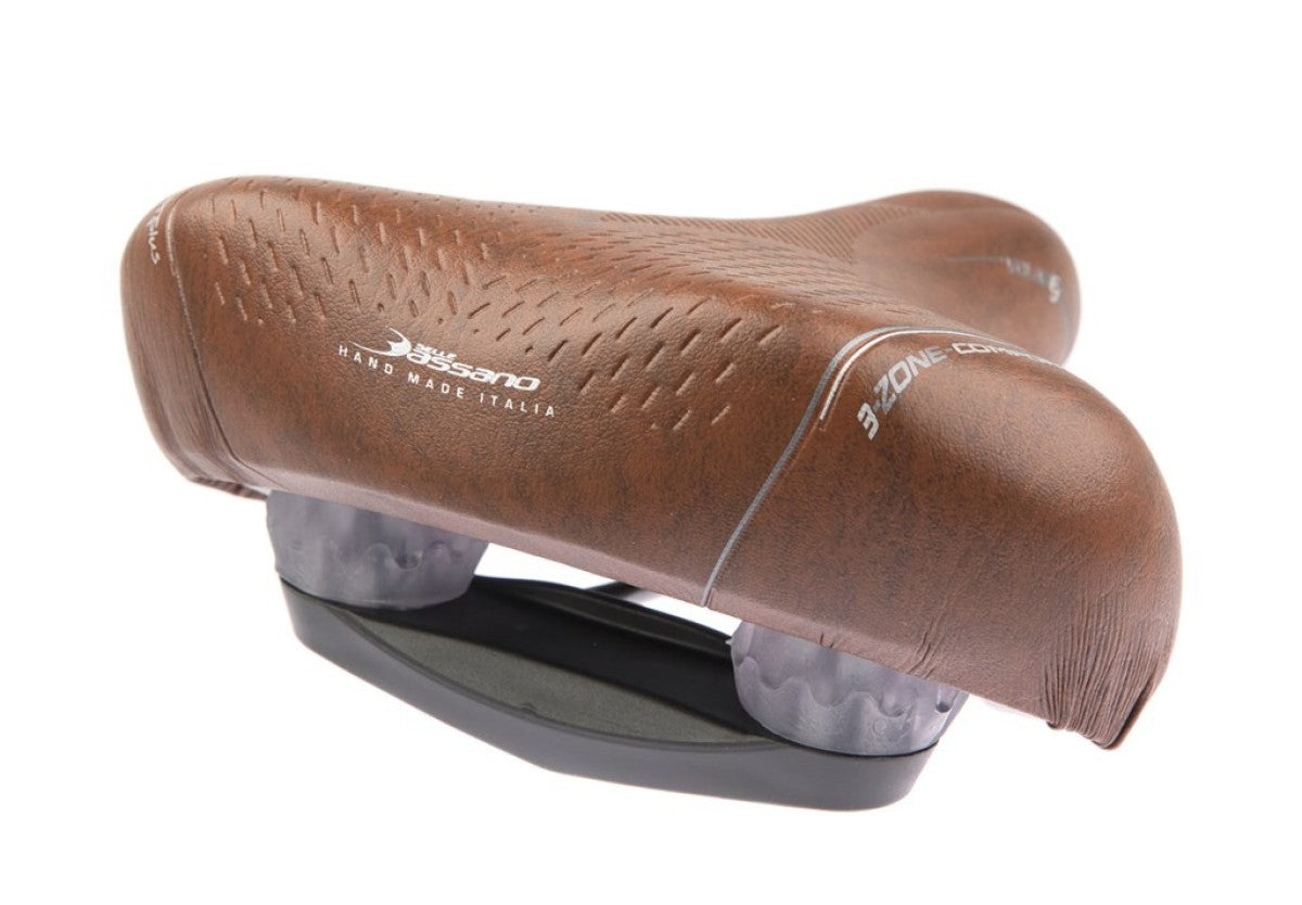 Sella volare bigcity xxl elastomer - marrone