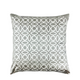 Fodera per cuscino in seta Seq home argento bianco 45x45 cm