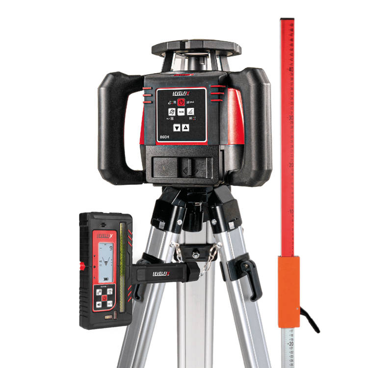 Levelfix bouwlaser 860h rood set