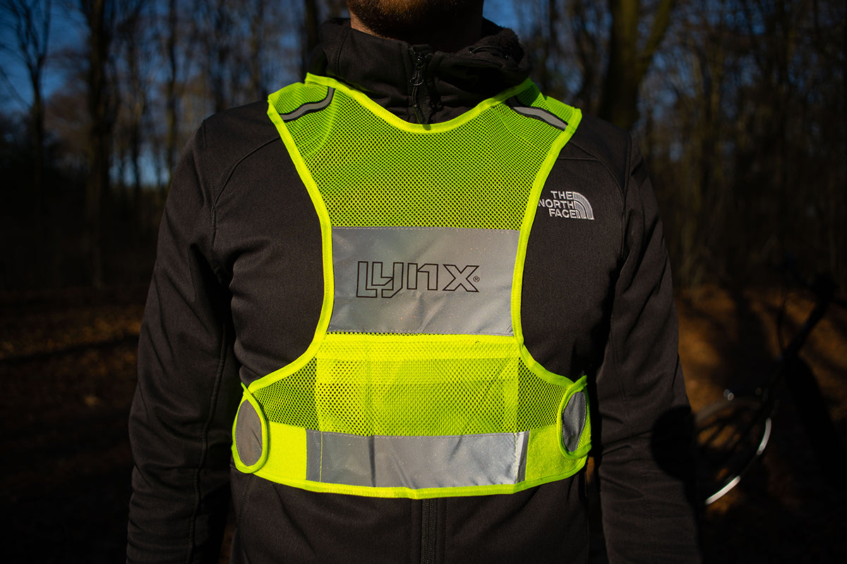 Reflectie vest unisex geel maat M