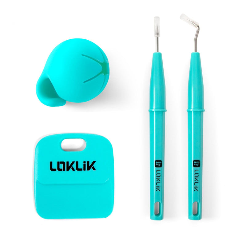 Loklik • weeding tools set blauw 4st.