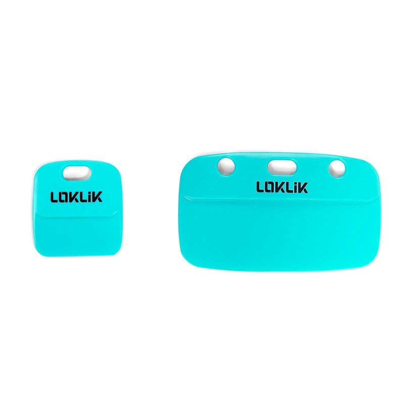 Loklik • set raschietti blu 2 pz.