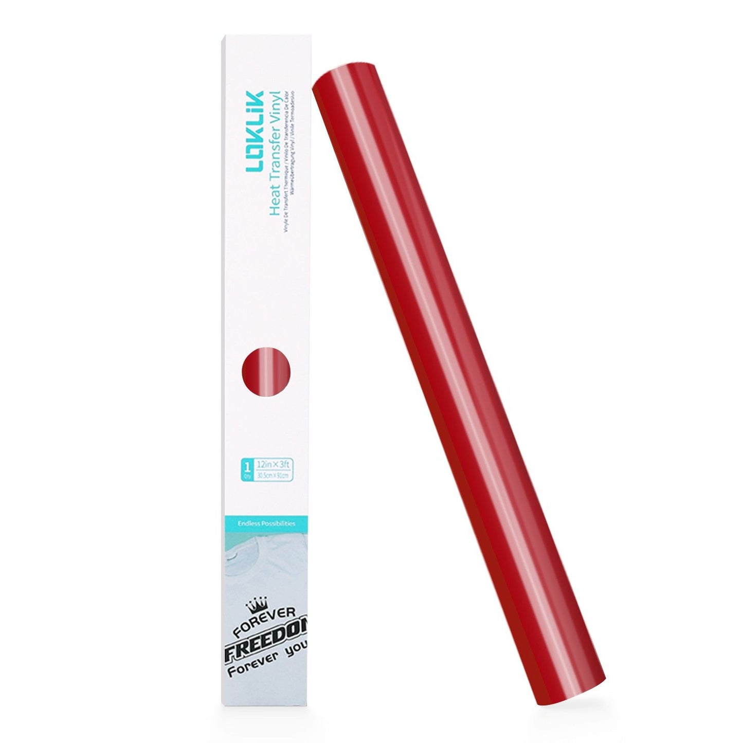 Loklik • flexfolie basic rood 30,5x180cm