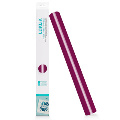 Loklik • flexfolie basic rozerood 30,5x180cm