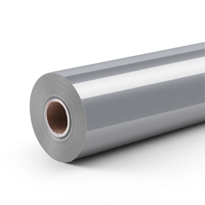 Loklik • permanent zelfklevend vinyl glanzend zilver 30,5x180cm