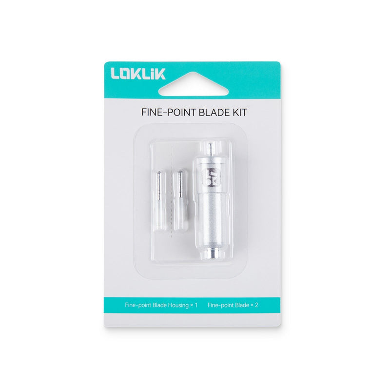 Loklik • set di lame artigianali con punta fine 2 pz.