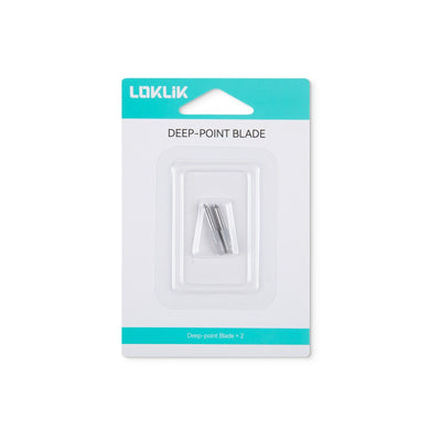 Loklik • icraft mesjes met diepe punt 2st.